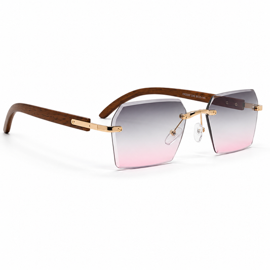 Golden Wood - Pink Fade