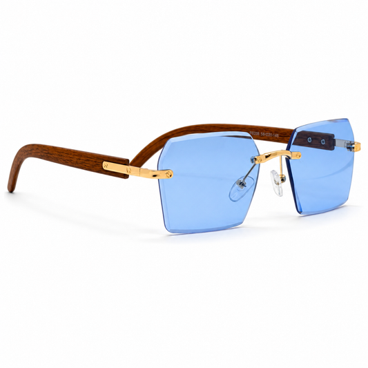 Golden Wood - Ocean Blue