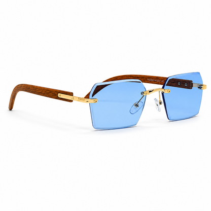 Golden Wood - Ocean Blue