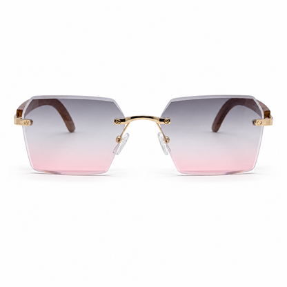 Golden Wood - Pink Fade