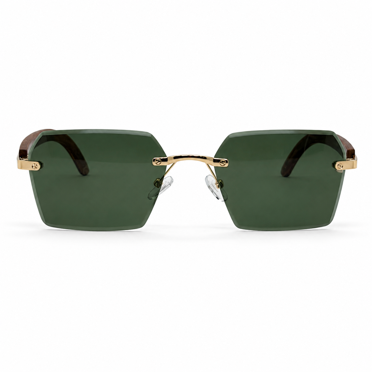Golden Wood - Emerald Green