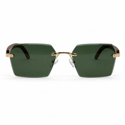 Golden Wood - Emerald Green