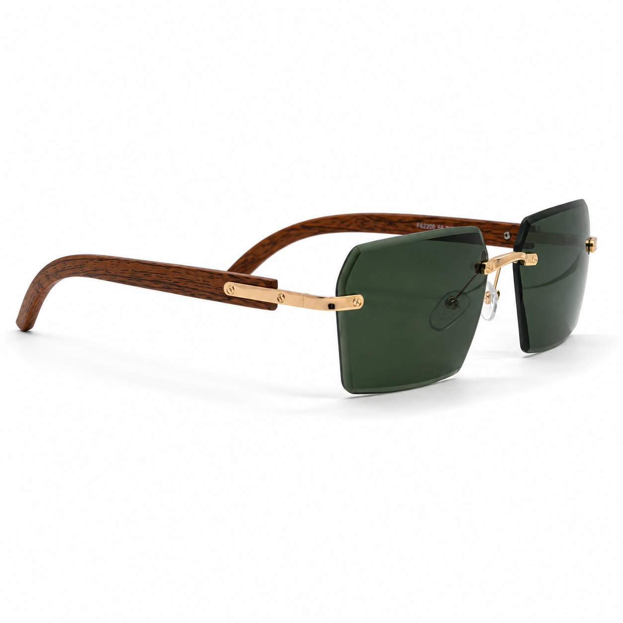 Golden Wood - Emerald Green