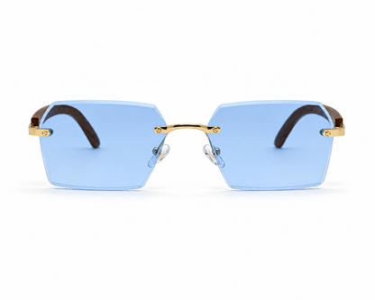 Golden Wood - Ocean Blue